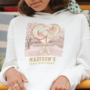 Tennis Luxury Girl Anniversaire Personnalisé