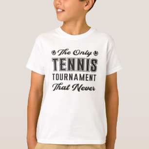 Tennis Match Racket Player Court Funny Gift Idea T-Shirt