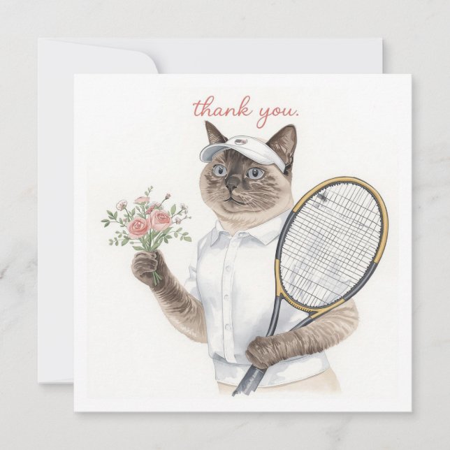 Tennis Merci chat pour les amoureux des chats (Devant)