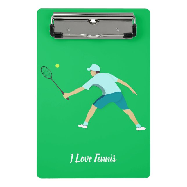 Tennis Mini Clipboard (Front)