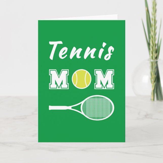 Tennis Mom Card (Front)