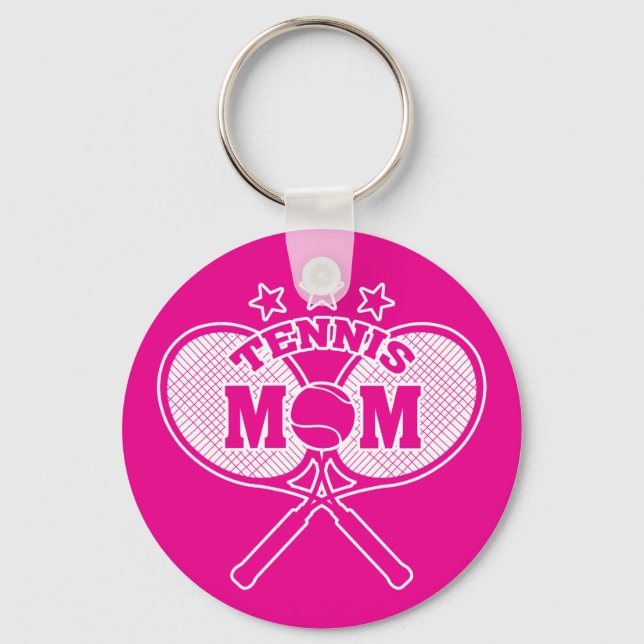 Tennis Mom Keychain (Front)
