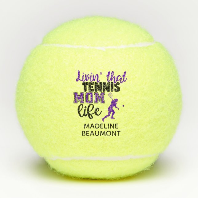 Tennis Mom Tennis Balls (Front)