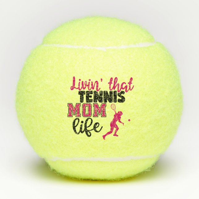 Tennis Mom Tennis Balls (Front)
