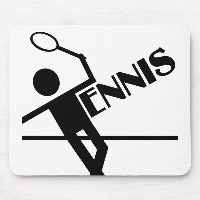 Tennis mousepad, customize mouse pad (Front)