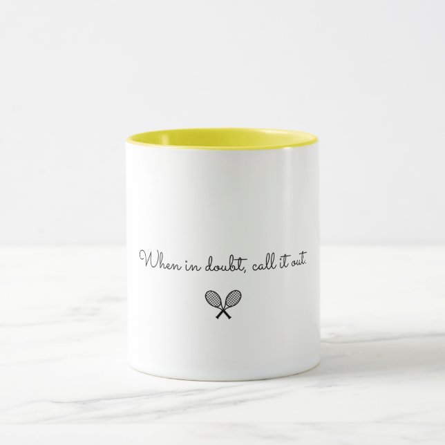 Tennis Mug (Center)