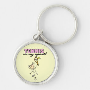 Tennis My Sport Tshirts and Gifts Keychain