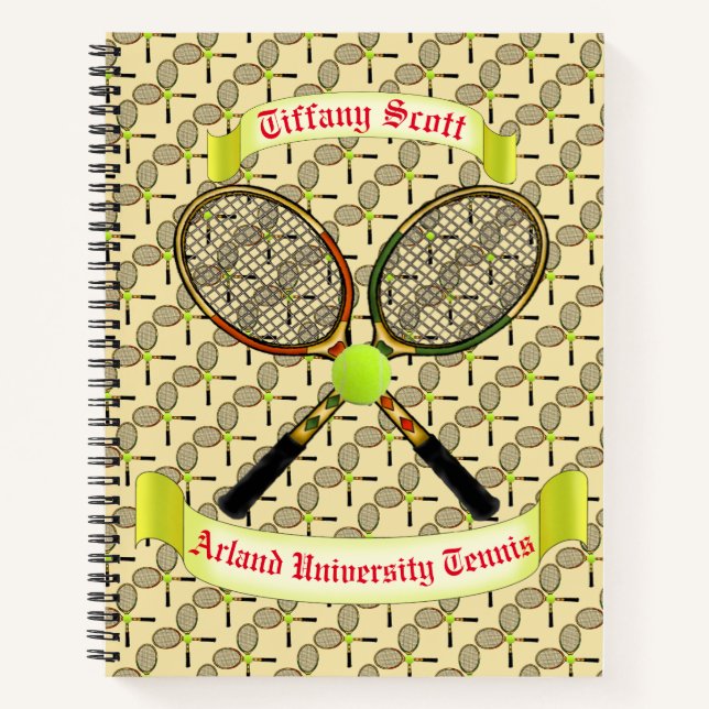 Tennis Notebook (Front)
