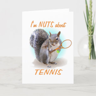 Tennis Nut Card