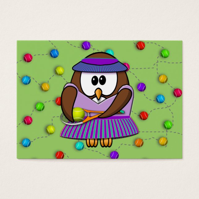 tennis owl - girl (Front)