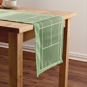Tennis Party Sports Event Short Table Runner