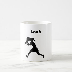 "Tennis" Personalized Mug (female)