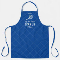 Tennis Personalized Server Apron