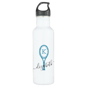 Tennis personnalisé Bouteille d'eau personnalisée