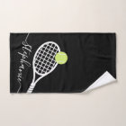 Tennis Personnalisé Filles Nom du script Serviette