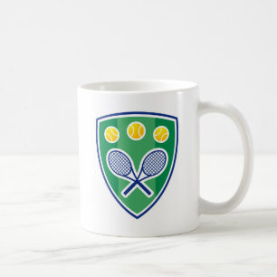 Tennis personnalisé tasse à café