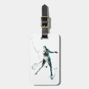 TENNIS PLAYER 3 - Luggage Tag