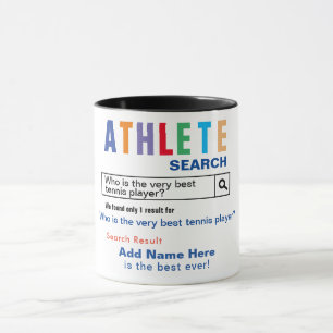 Tennis Player Best Ever Mug