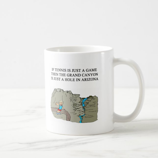 TENNIS player gifts t-shirts Coffee Mug (Right)