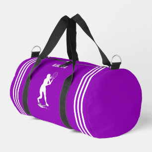 Tennis Player Girl, Birthday Gift, Team Duffle Bag