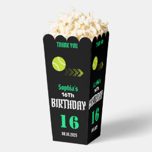 Tennis Player Girl, Birthday Girl Favour Box