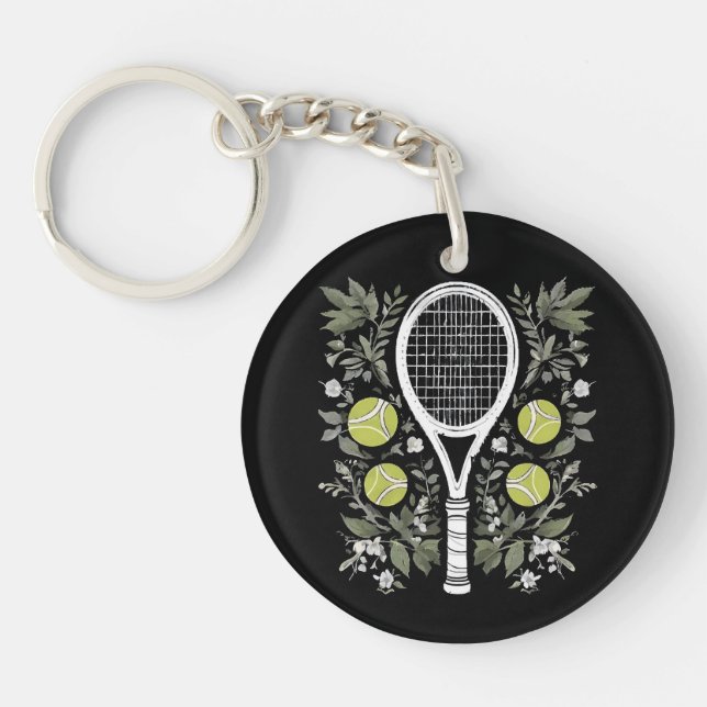 Tennis Player Keychain (Front)