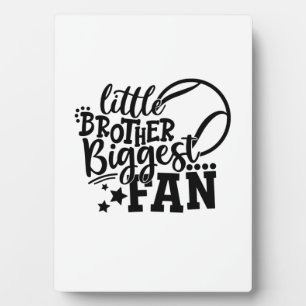 Tennis Player Little Brother Biggest Fan Tennis Plaque