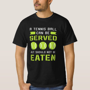 Tennis Player Match Racket Sports Court Funny Gift T-Shirt