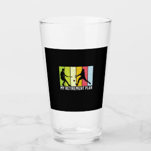 Tennis Player   My Retirement Plan Tennis Glass