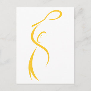 Tennis Player Postcard