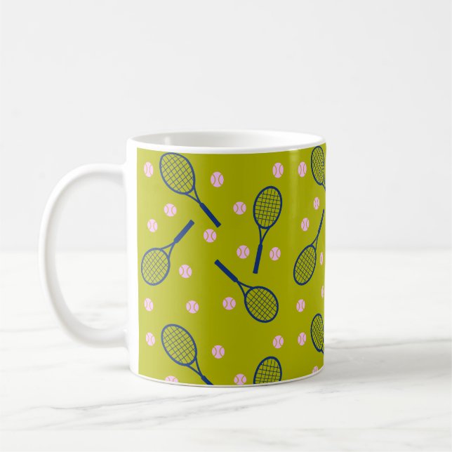 Tennis Player's Mug (Left)