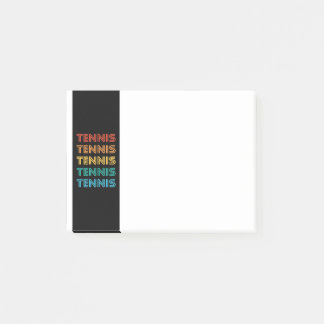 Tennis   post-it notes