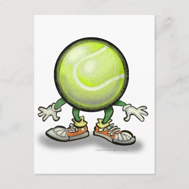 Tennis Postcard (Front)