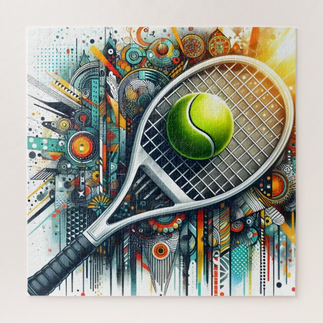 Tennis Puzzle (Vertical)
