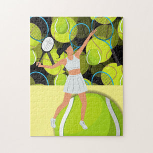 Tennis Puzzles for Woman Player
