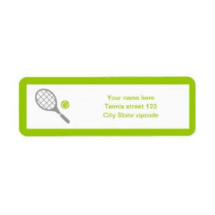 Tennis racket and ball custom