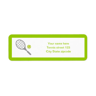 Tennis racket and ball custom
