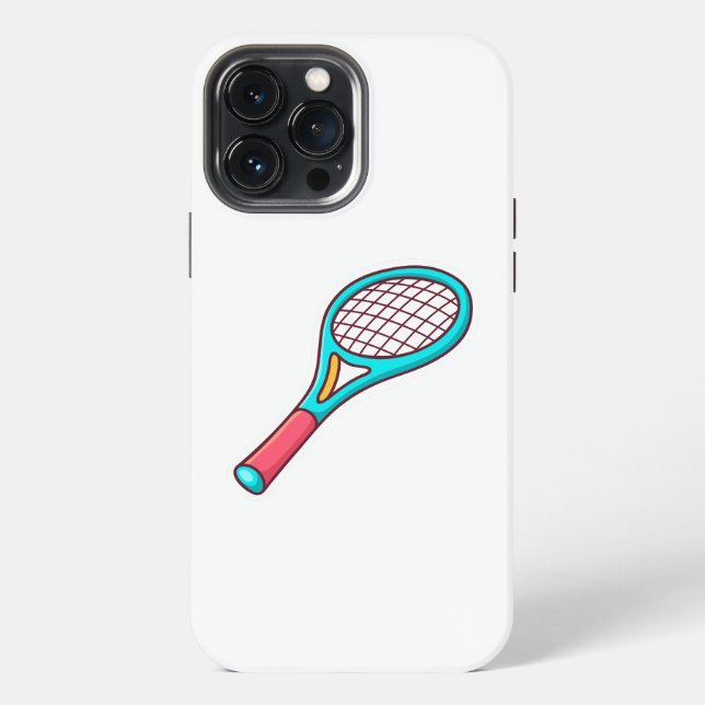 tennis racket iPhone case (Back)