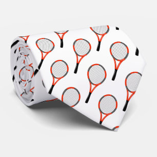 Tennis Racket Perfect Tennis Tie