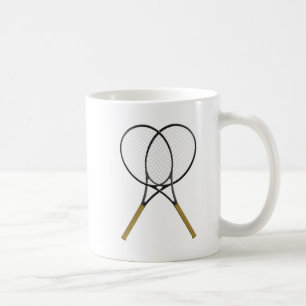 Tennis Rackets Sport Coffee Mug
