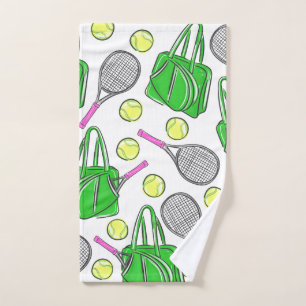 Tennis Racquet Boules de sac Preppy Green