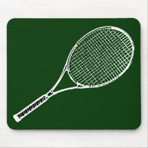 tennis racquet mouse pad