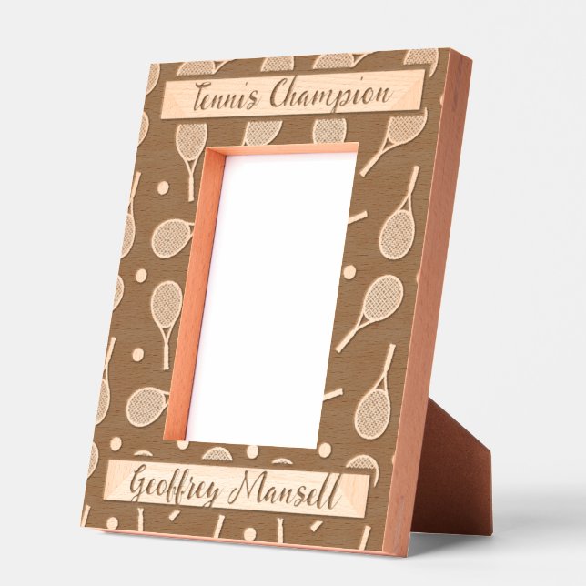 Tennis Racquets for Tennis Champ Etched Frames (Left)