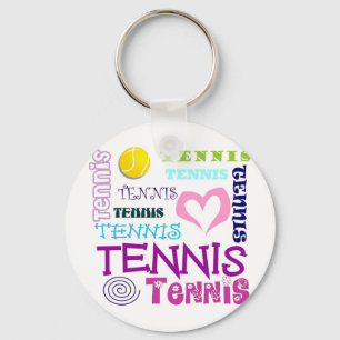 Tennis Repeating Keychain