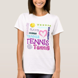 Tennis Repeating T-Shirt