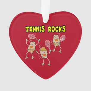 Tennis Rocks Ornament