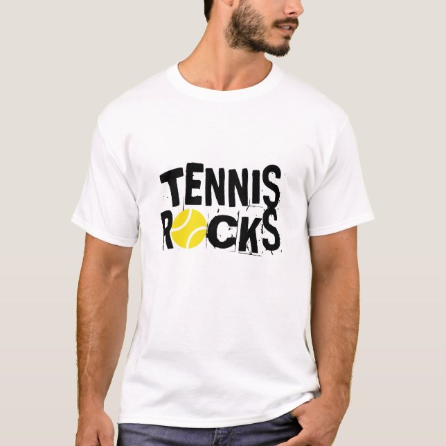 Tennis Rocks Tee shirt (Front)