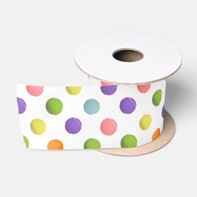 Tennis Satin Ribbon (Spool)