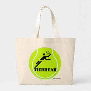 Tennis Score Points Tote Bag Tiebreak
