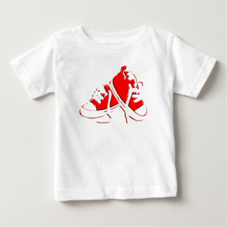 Tennis Shoes-Red Infant Tee